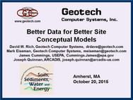 Better Data for Better Site Conceptual Models