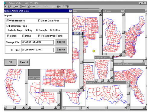 Petroleum Exploration Corporate Database