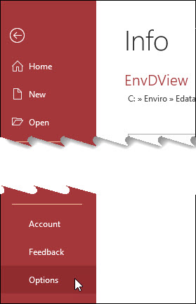 file options